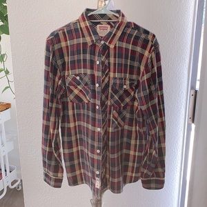 Levi’s Flannel Button Down Shirt